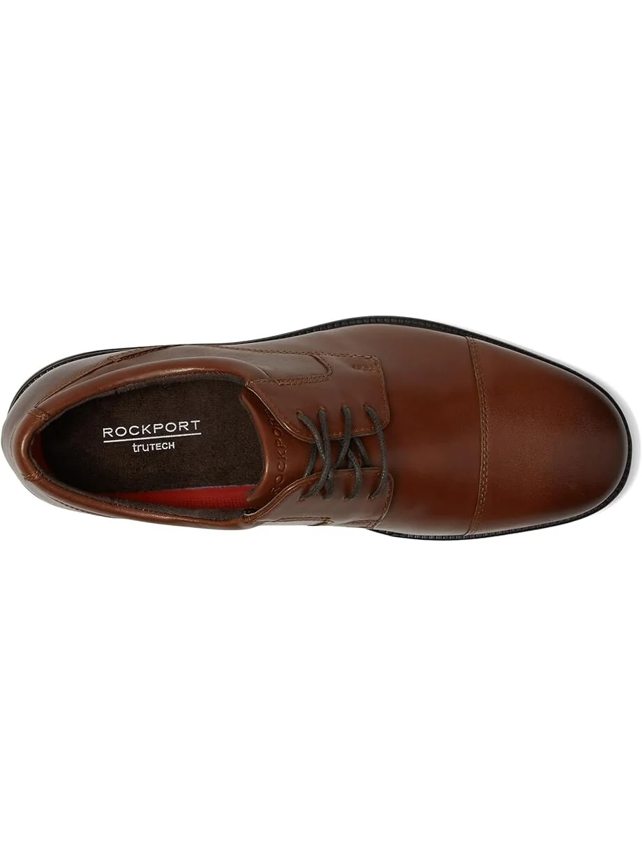 Оксфорды Rockport Charles Road Cap Toe — изображение 2 из 4, бежевый