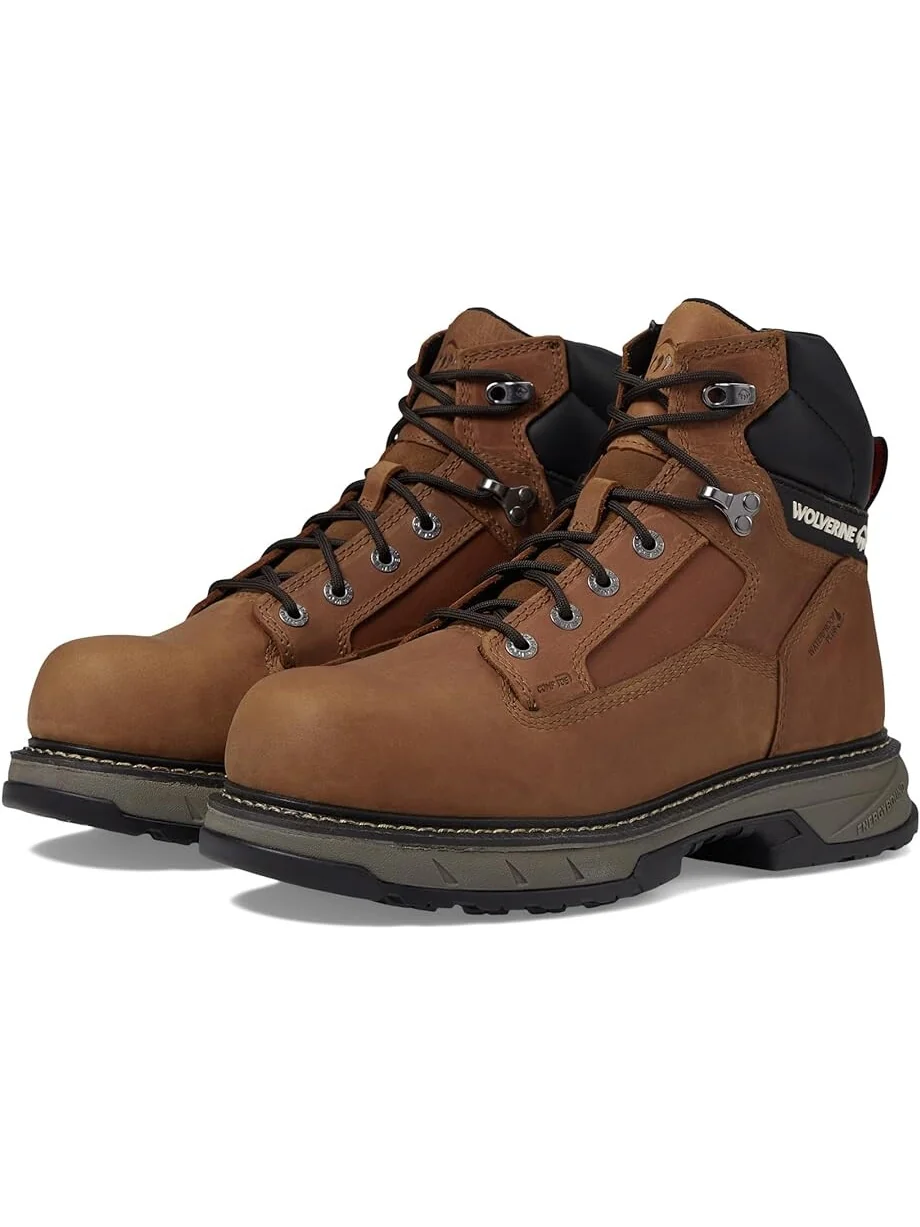 Ботинки Wolverine Reforce 6" Waterproof Composite Toe — бежевый