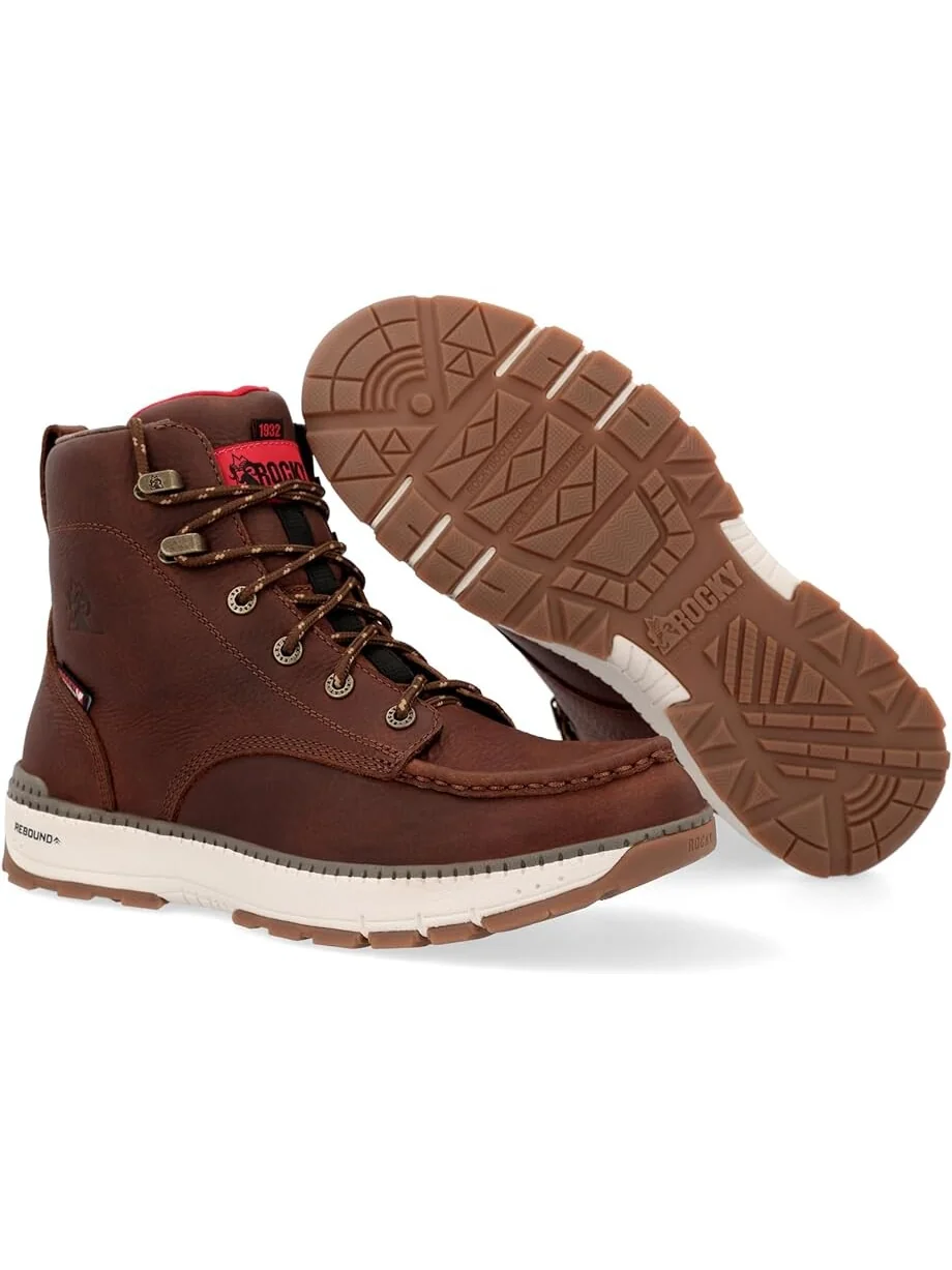 Ботинки Rocky Rebound Wedge Composite Toe — коричневый