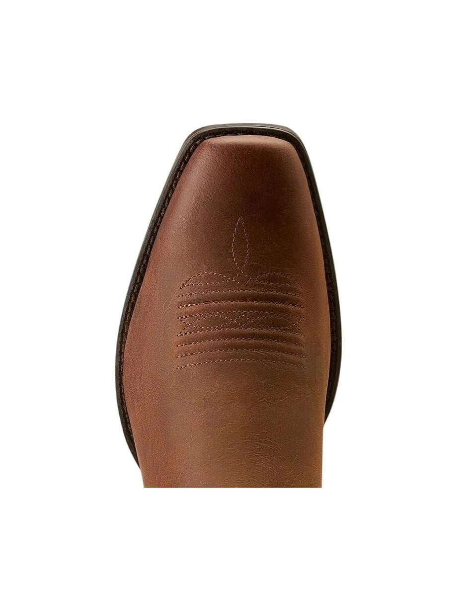 Ботинки Ariat Booker Ultra Square Toe Western — изображение 2 из 4, бежевый