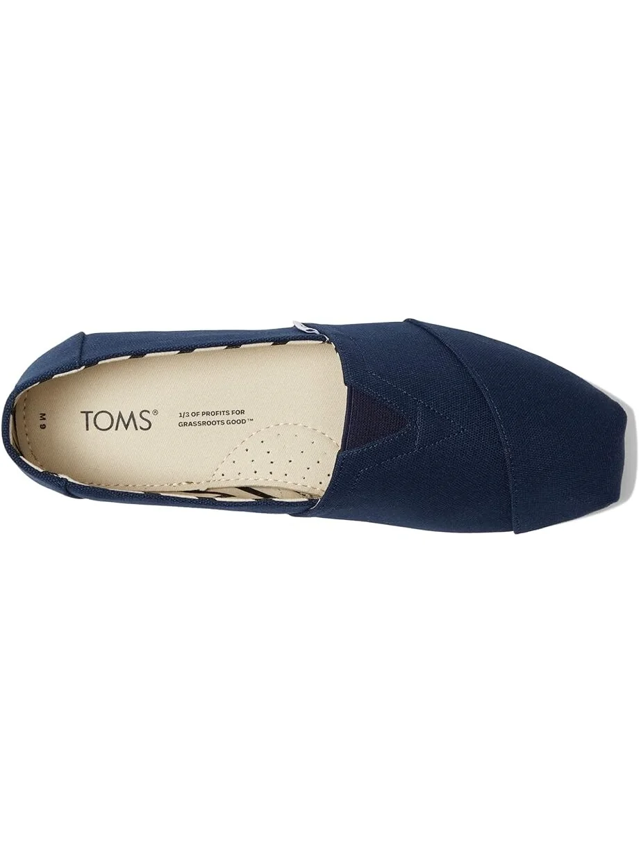 Лоферы TOMS Classic Alpargata — изображение 2 из 4, темно-синий