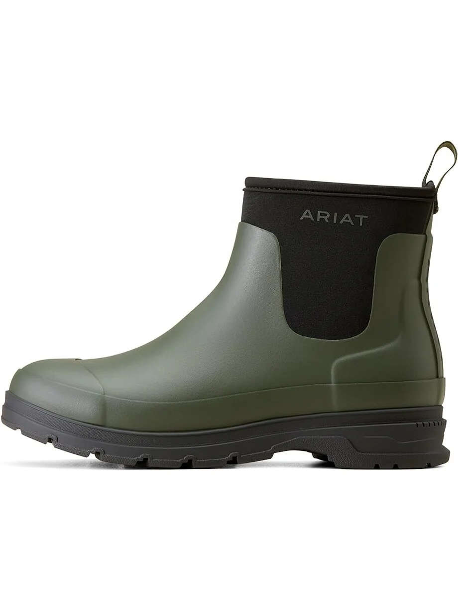 Сапоги женские Ariat Kelmarsh Shortie Rubber резиновые низкие — изображение 4 из 4, оливковый