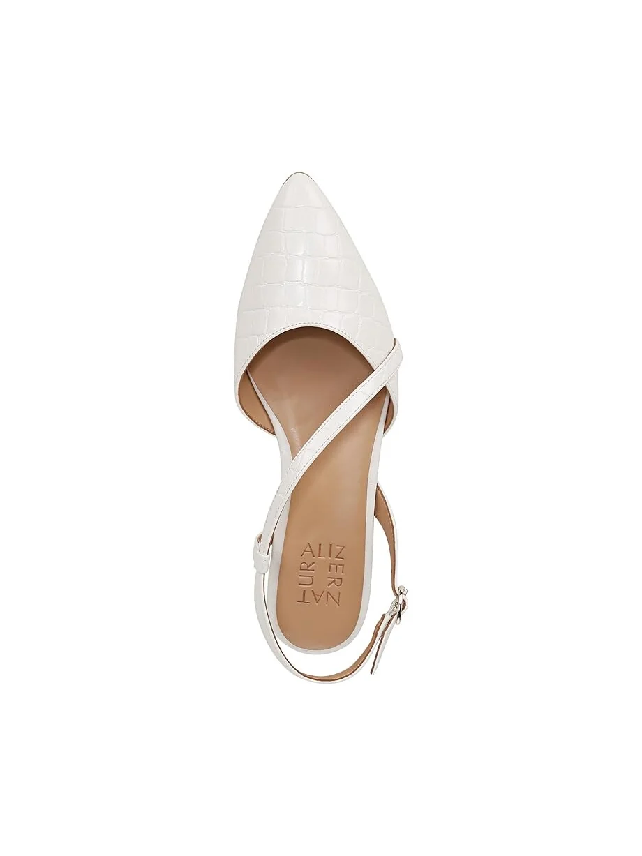Туфли на плоской подошве Naturalizer Hawaii Slingbacks — изображение 2 из 4, белый