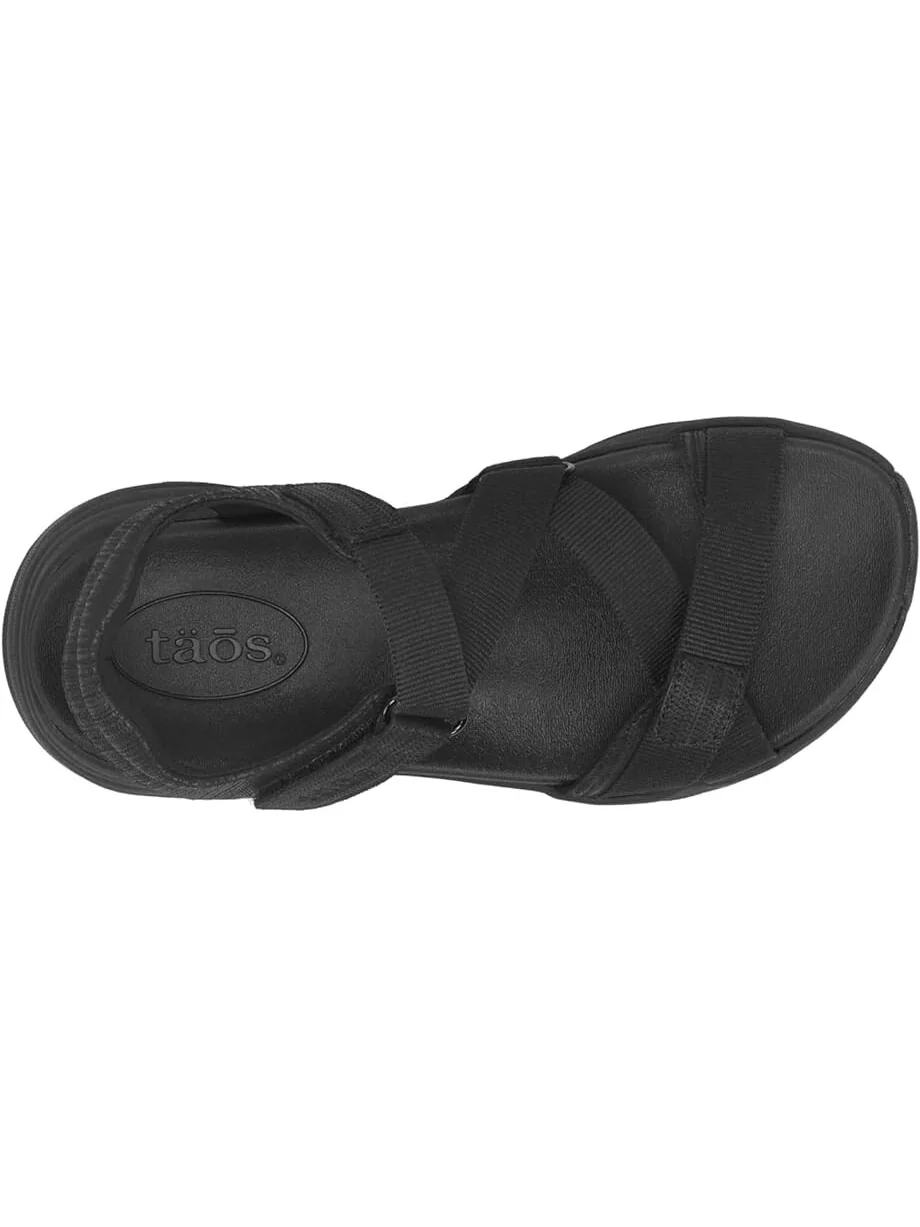 Сандалии Taos Footwear Super Z — изображение 2 из 4, черный/черный