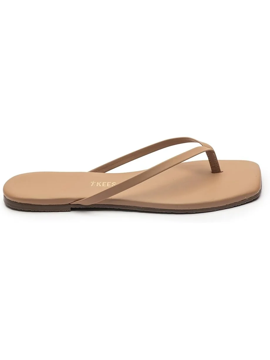 Сандалии TKEES Square Toe Lily — изображение 4 из 4, коко-масло