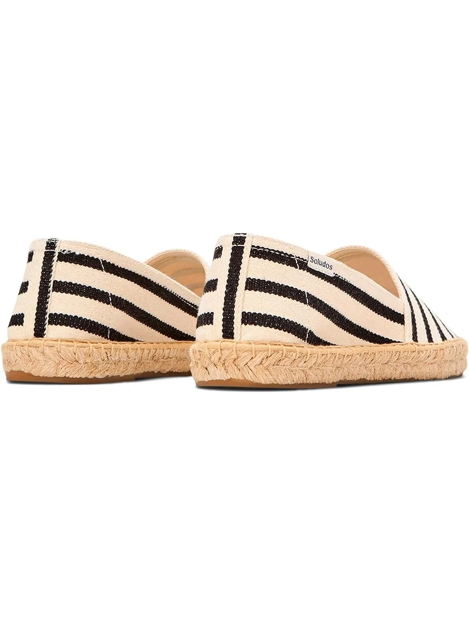 Туфли на плоской подошве Soludos Original Espadrille — изображение 3 из 4, слоновая кость/черный