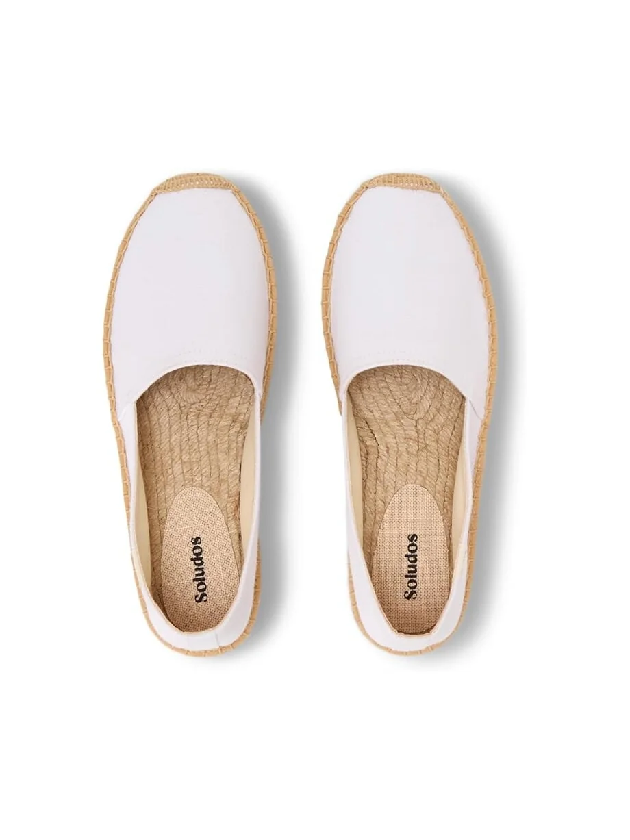 Туфли на плоской подошве Soludos Original Espadrille — изображение 2 из 4, белый