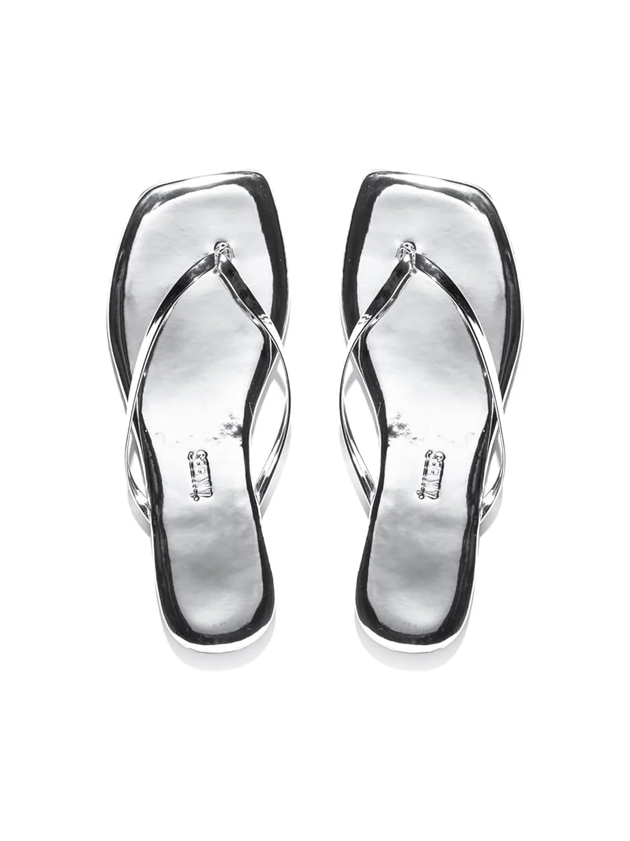 Сандалии TKEES Square Toe Lily Mirror