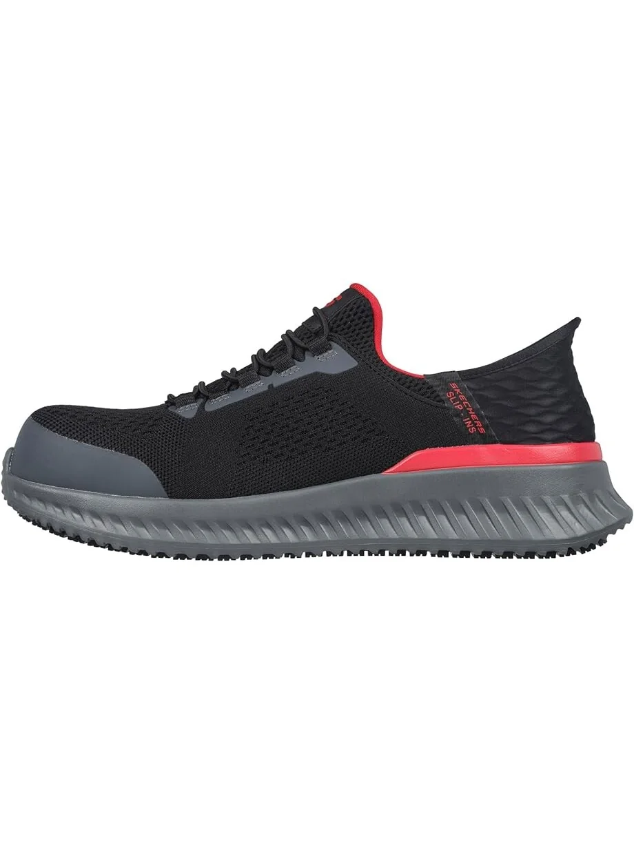 Кроссовки SKECHERS Work Tilido - Fletchit Comp Toe — изображение 3 из 4, черный