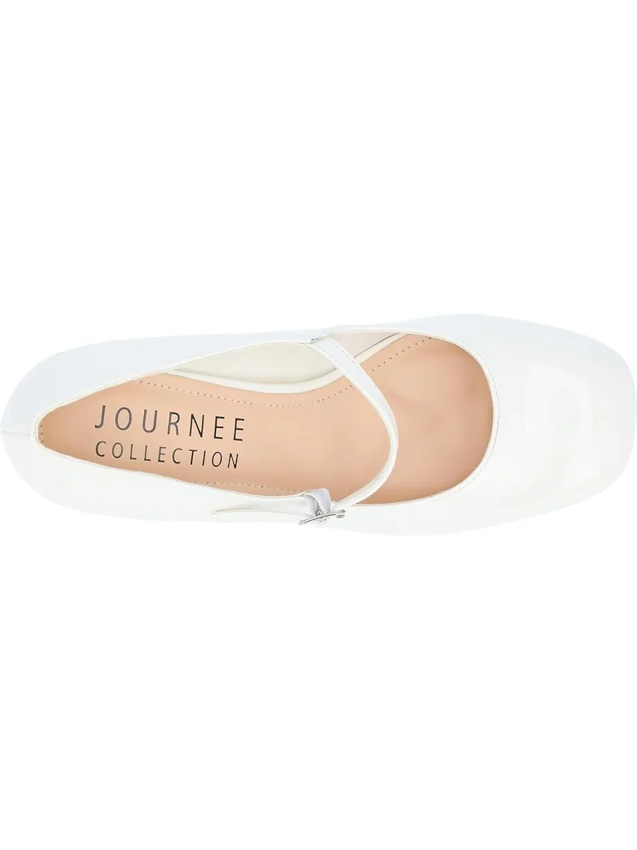 Туфли Journee Collection Tru Comfort Foam Okenna Pumps — изображение 2 из 4, белый