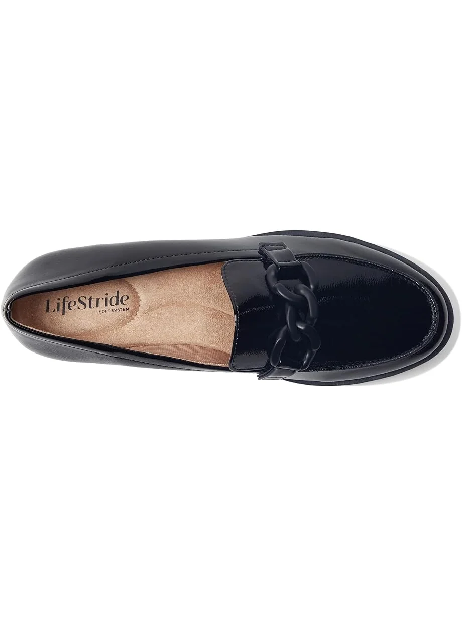 Туфли на плоской подошве LifeStride London 2 Loafers — изображение 2 из 4, черный
