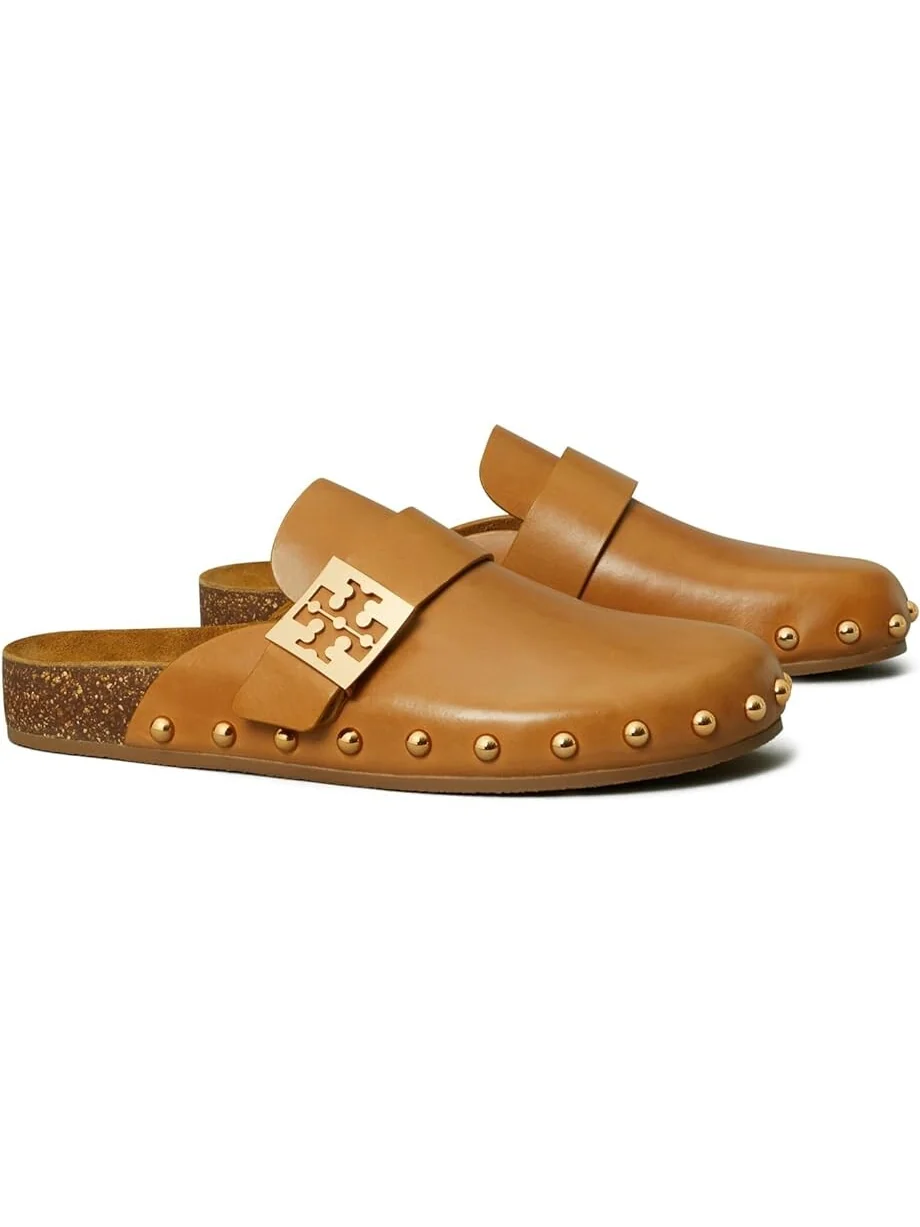 Сабо Tory Burch Mellow Stud Mule — изображение 1 из 4, золотистый
