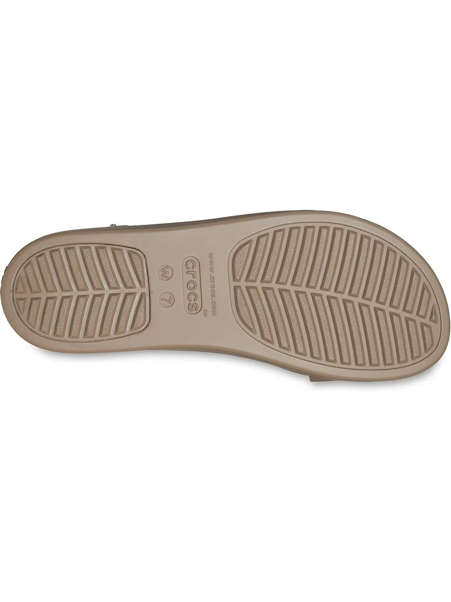 Сандалии Crocs Brooklyn Low Wedge — изображение 3 из 4, грибной