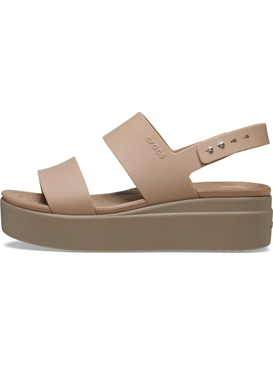 Сандалии Crocs Brooklyn Low Wedge — изображение 4 из 4, грибной