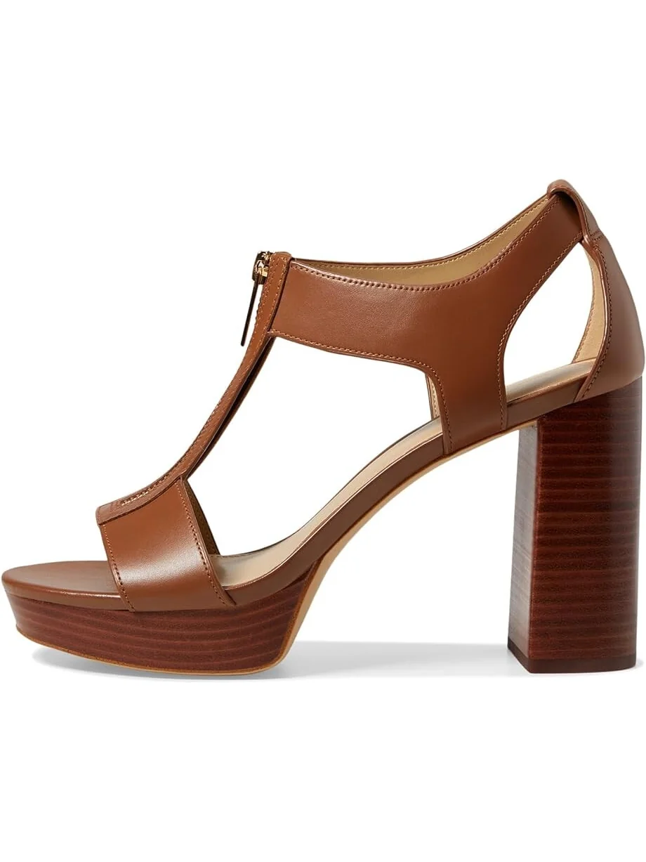 Сандалии MICHAEL Michael Kors Berkley Mid — изображение 4 из 4, коричневый