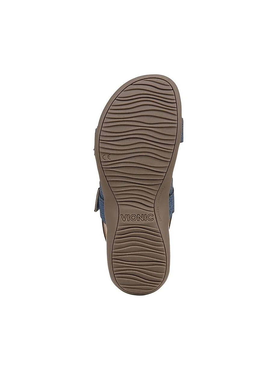 Сандалии VIONIC Reese Slingbacks — изображение 3 из 4, джинсовый синий синий