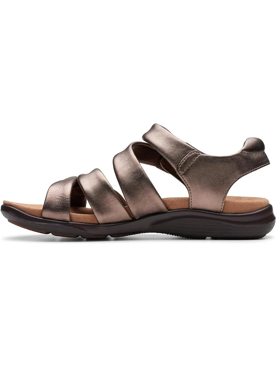 Сандалии Clarks Kitly Ave — изображение 4 из 4, золотистый