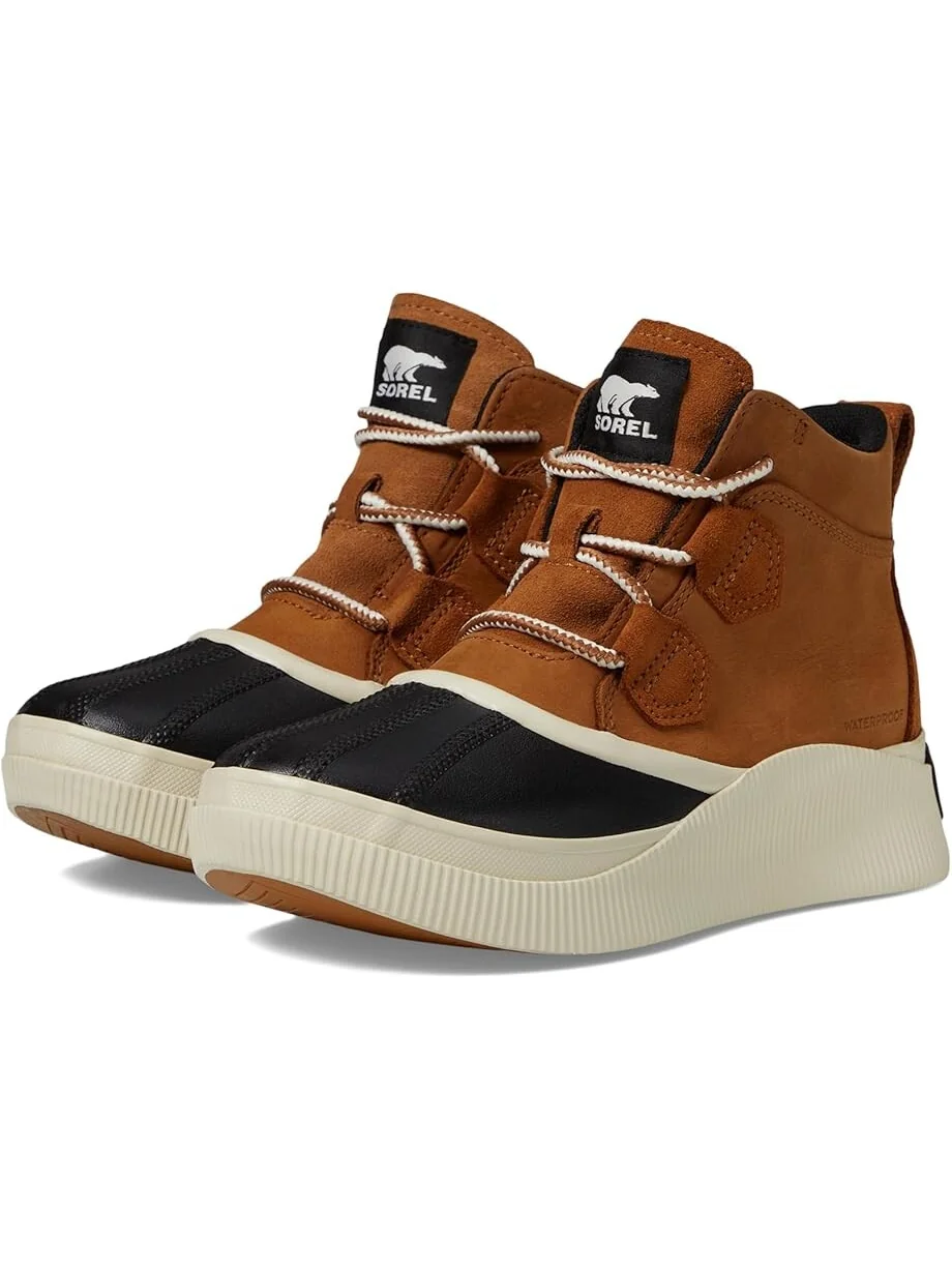 Ботинки женские Sorel Out N About IV Classic с логотипом — изображение 1 из 4, коричневый/черный