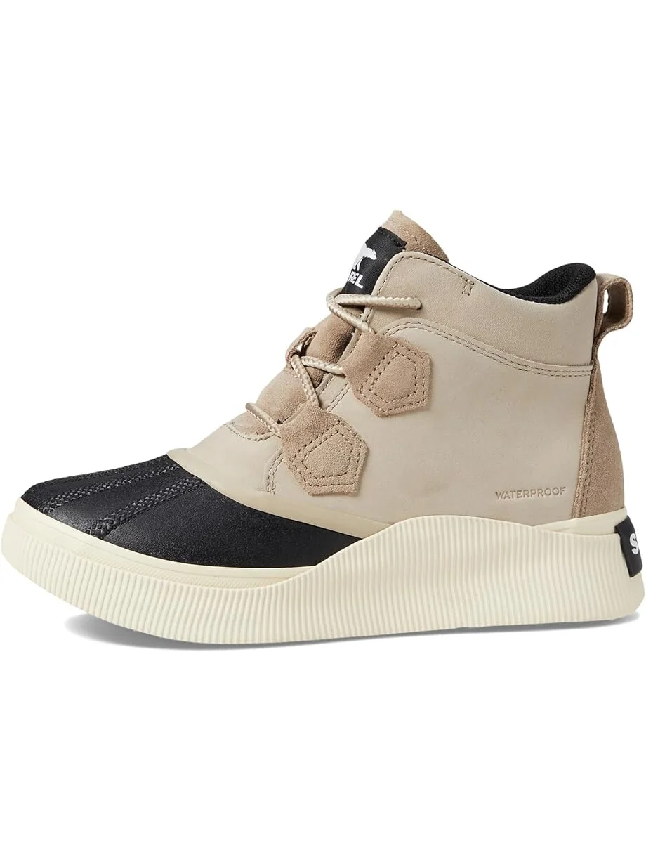 Ботинки женские Sorel Out N About IV Classic с логотипом — изображение 4 из 4, бежевый/черный