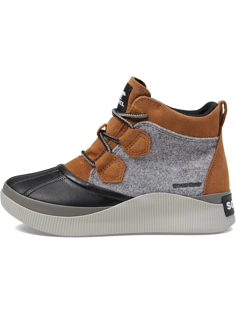 Ботинки женские Sorel Out N About IV Classic с логотипом — изображение 4 из 4, серый/черный/коричневый