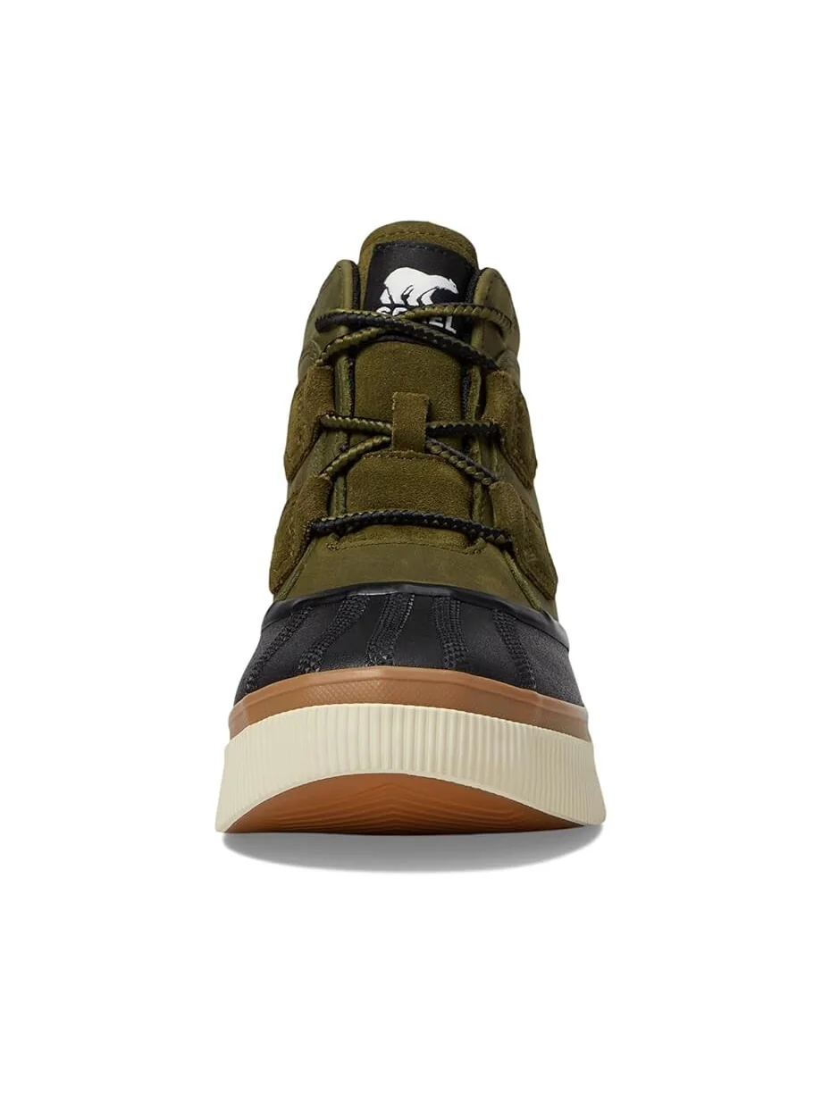 Ботинки женские Sorel Out N About IV Classic с логотипом — изображение 2 из 4, черный/зеленый