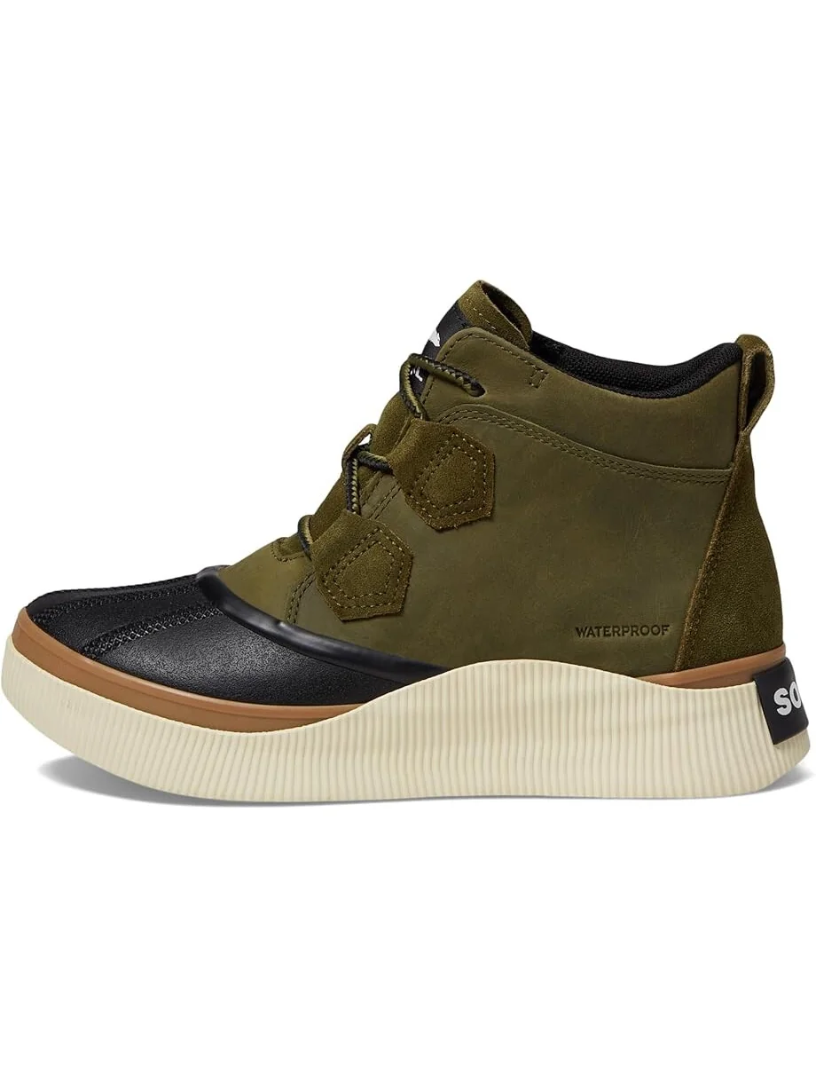 Ботинки женские Sorel Out N About IV Classic с логотипом — изображение 4 из 4, черный/зеленый