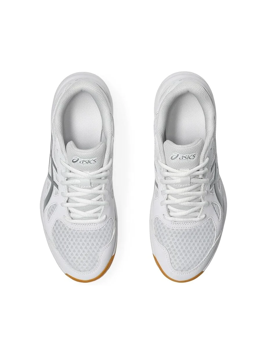 Кроссовки ASICS Upcourt 6 Volleyball Shoe — изображение 2 из 4, белый/серебристый