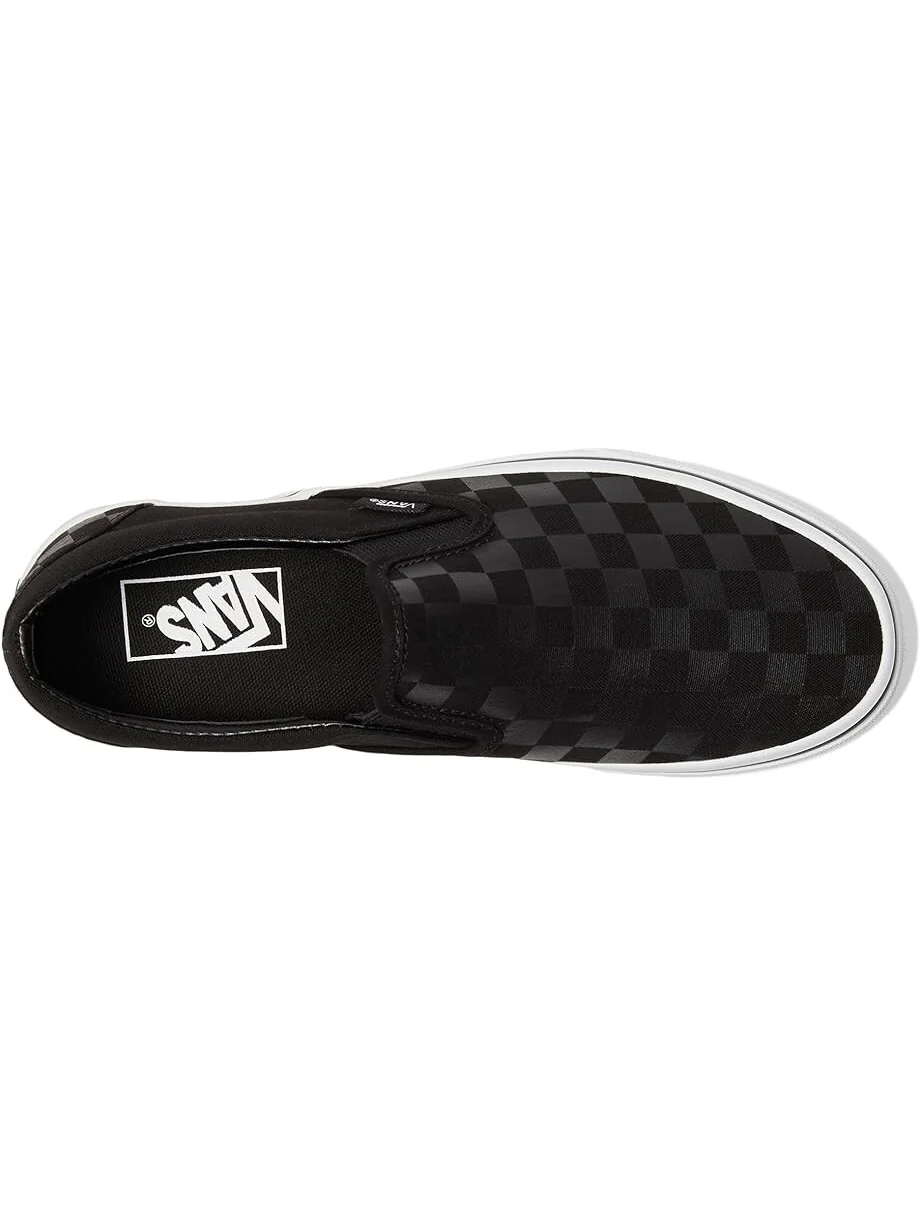 Кроссовки Vans Classic Slip-On — изображение 2 из 4, черный/черный