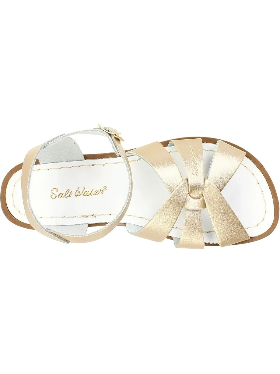 Сандалии Salt Water Sandal by Hoy Shoes The Original Sandal (Big Kid/Adult) — изображение 2 из 4, золотой