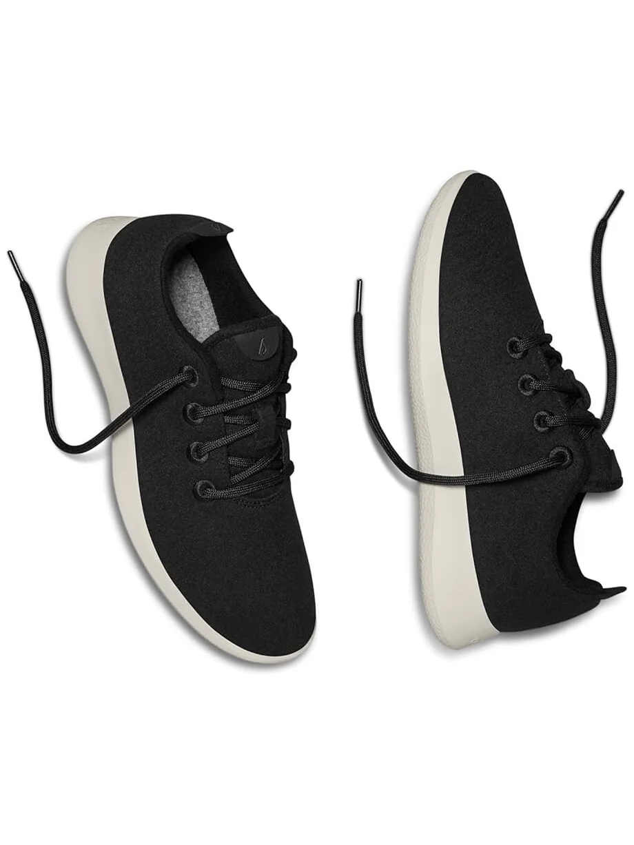 Кроссовки Allbirds Wool Runner — изображение 4 из 4, черный кремовый