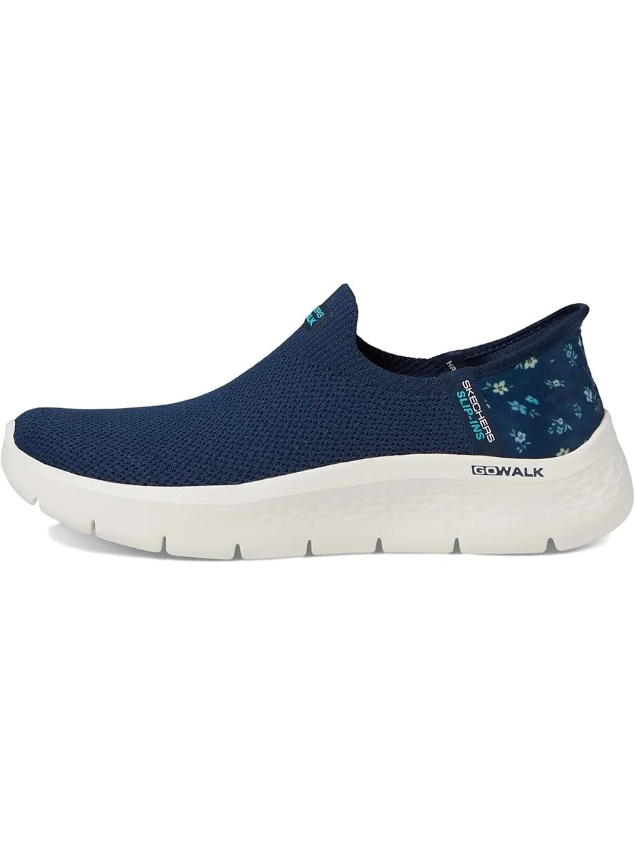 Кроссовки SKECHERS Go Walk Flex Sunset Rose Hands Free Slip-Ins — изображение 4 из 4, темно-синий