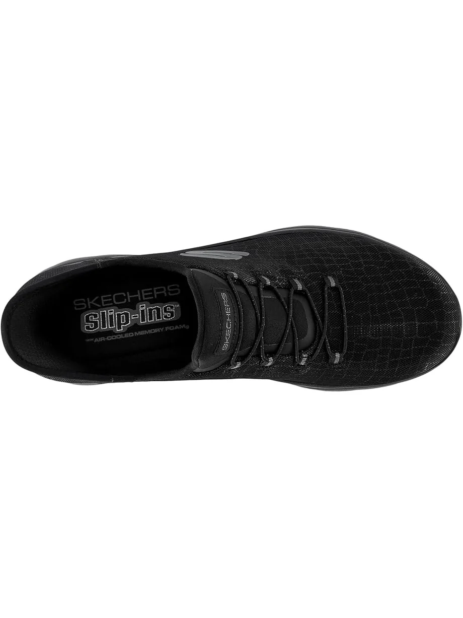 Кроссовки SKECHERS Summits-Classy Night Hands Free Slip-Ins — изображение 2 из 4, черный