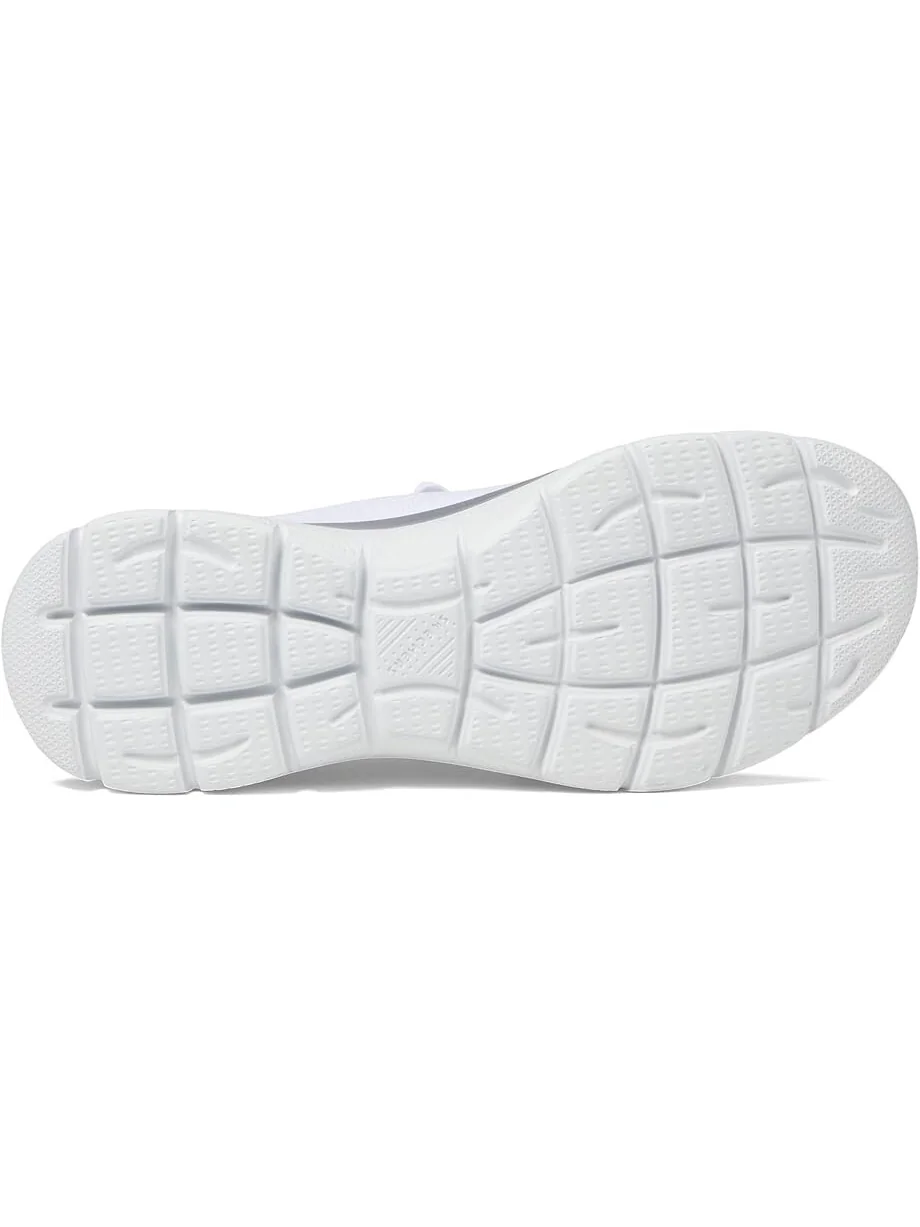 Кроссовки SKECHERS Summits Night Chic Hands Free Slip-Ins — изображение 3 из 4, белый/серебристый