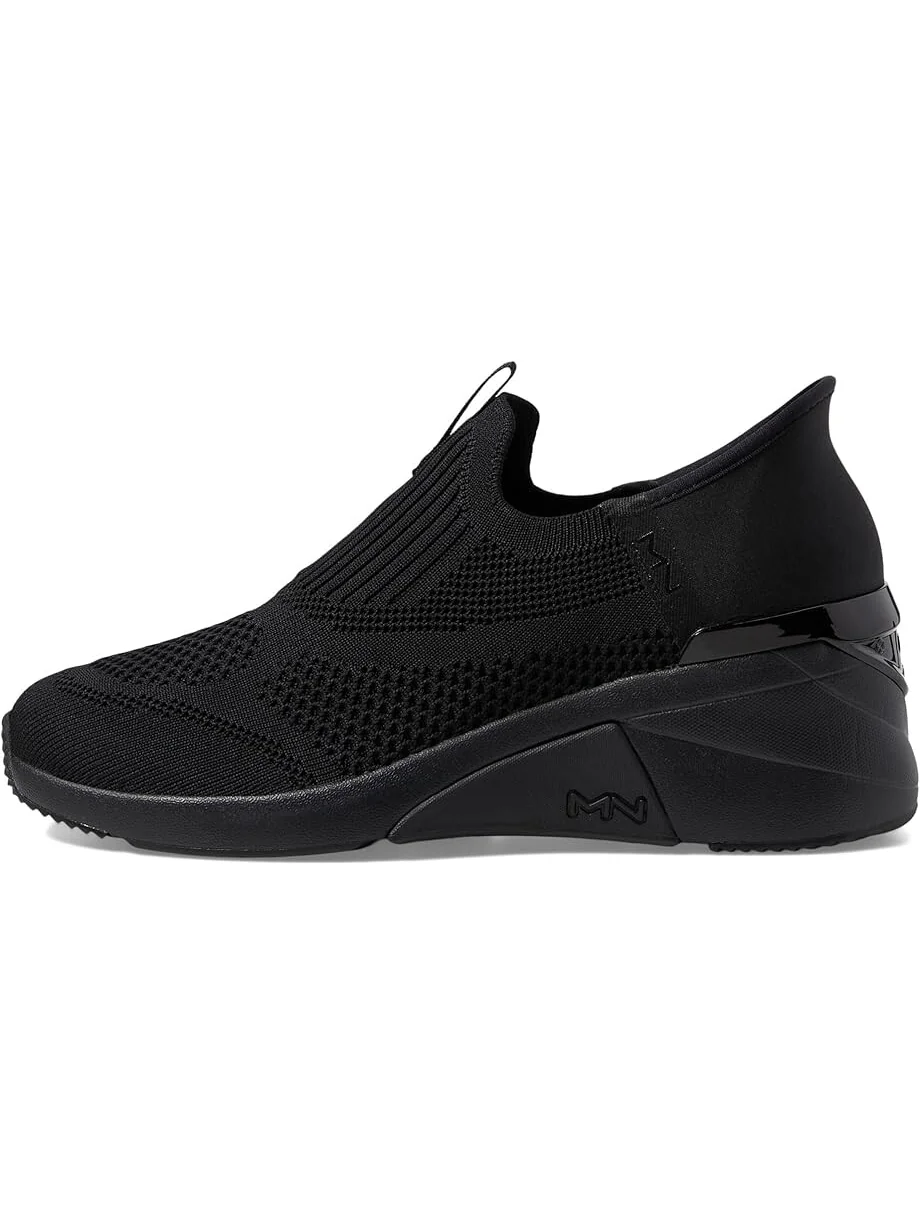 Кроссовки SKECHERS A-Wedge - Crecent Hands Free Slip-In — изображение 4 из 4, черный