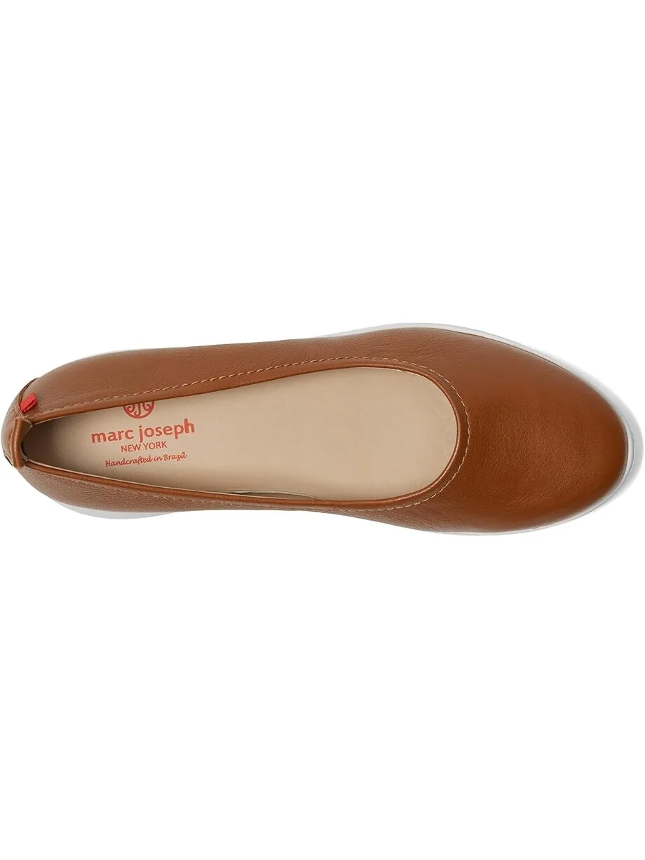 Туфли на плоской подошве Marc Joseph New York Jamie Street — изображение 2 из 4, коньячный