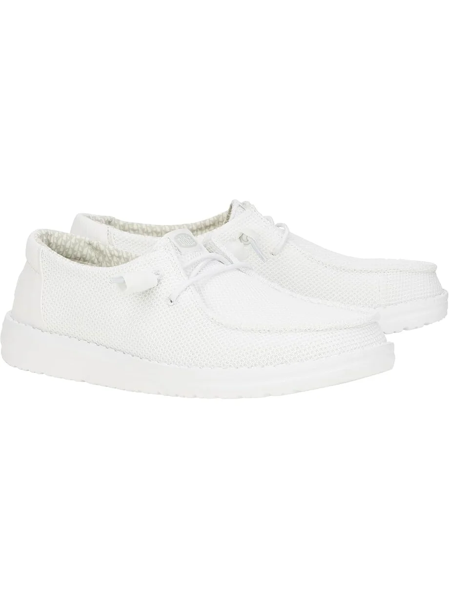 Лоферы Hey Dude Wendy Stretch Sox — белый