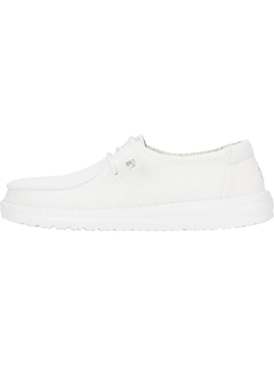 Лоферы Hey Dude Wendy Stretch Sox — изображение 3 из 4, белый