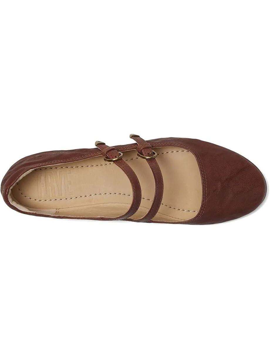 Туфли на плоской подошве Frye Carson Multi Mary Jane — изображение 2 из 4, коричневый