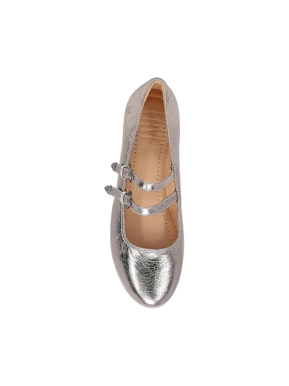 Туфли на плоской подошве Frye Carson Multi Mary Jane — изображение 2 из 4, розовый золотистый