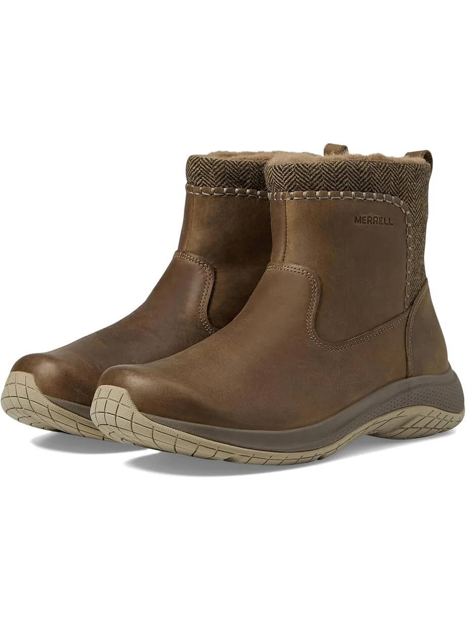 Ботинки женские Merrell Encore Ice 5 Mid Zip зимние с мехом