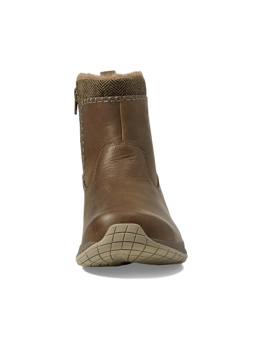 Ботинки женские Merrell Encore Ice 5 Mid Zip зимние с мехом — изображение 2 из 4, светло-коричневый