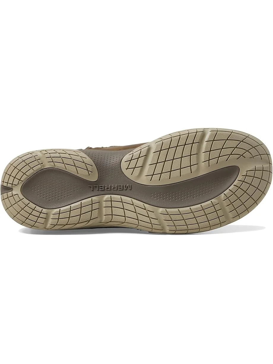 Ботинки женские Merrell Encore Ice 5 Mid Zip зимние с мехом — изображение 3 из 4, светло-коричневый