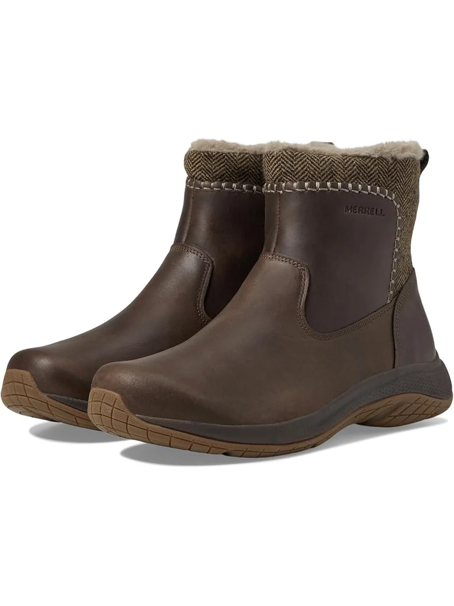 Ботинки женские Merrell Encore Ice 5 Mid Zip зимние с мехом