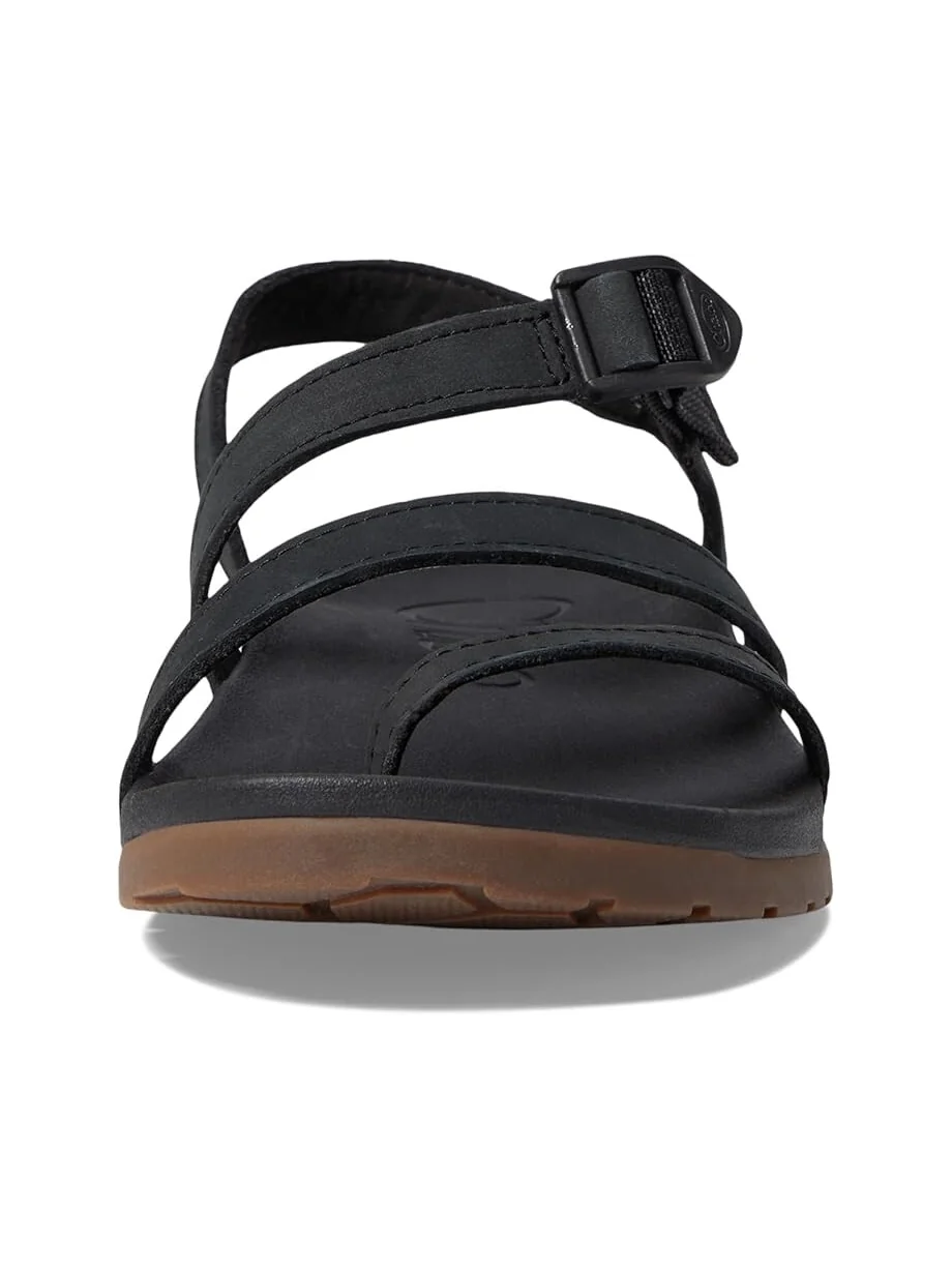 Сандалии Chaco Lowdown Leather Strappy — изображение 2 из 4, черный