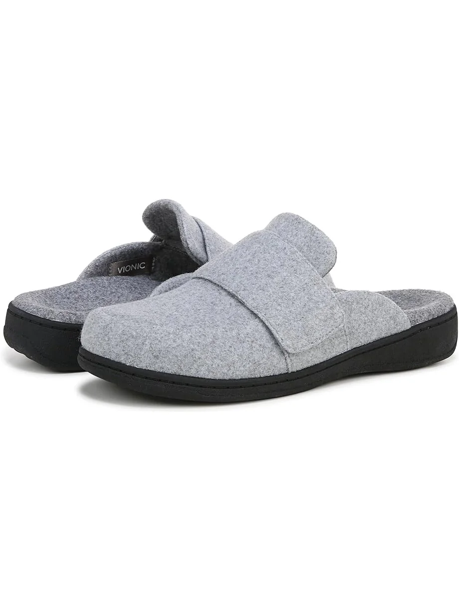 Тапочки VIONIC Gemma Ii Mules — изображение 1 из 4, светлый серый