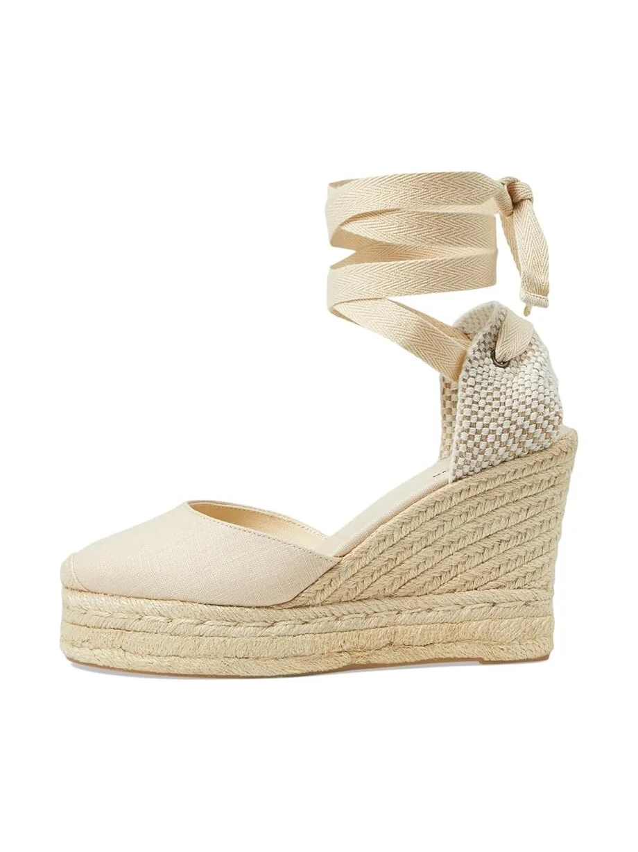 Туфли Soludos Platform Wedge Espadrille — изображение 4 из 4, слоновая кость