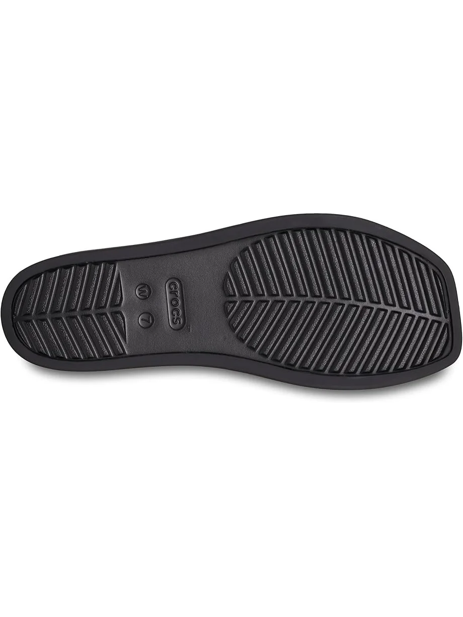 Сандалии Crocs Miami Slide Sandals — изображение 3 из 4, металлик черный