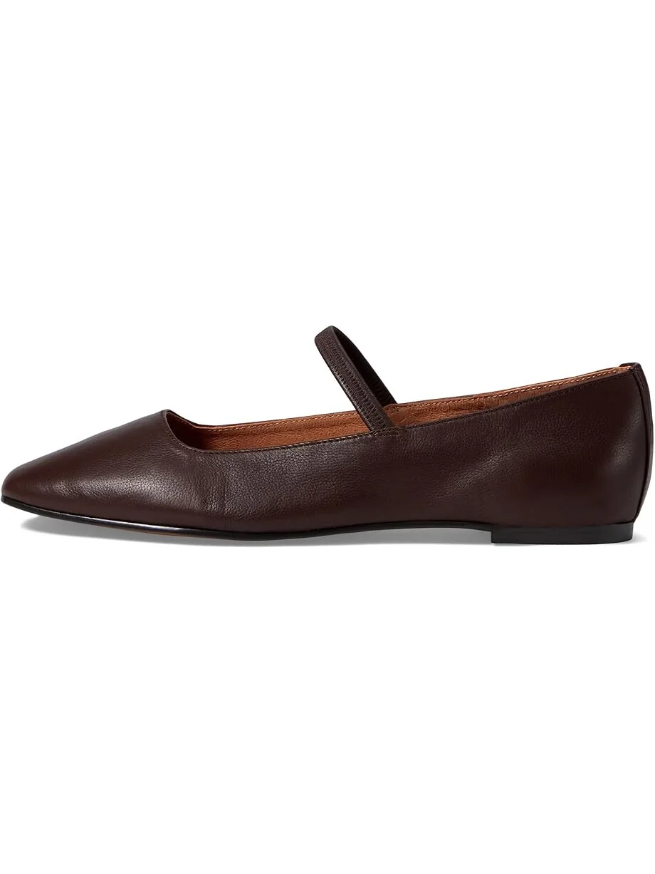 Туфли на плоской подошве Madewell The Greta Ballet Flat — изображение 4 из 4, шоколад изюм