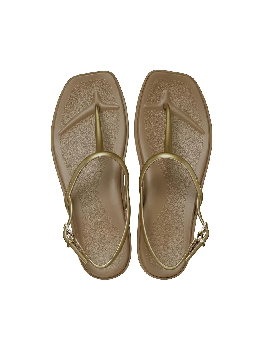 Сандалии Crocs Miami Thong Sandals — изображение 2 из 4, золотистый