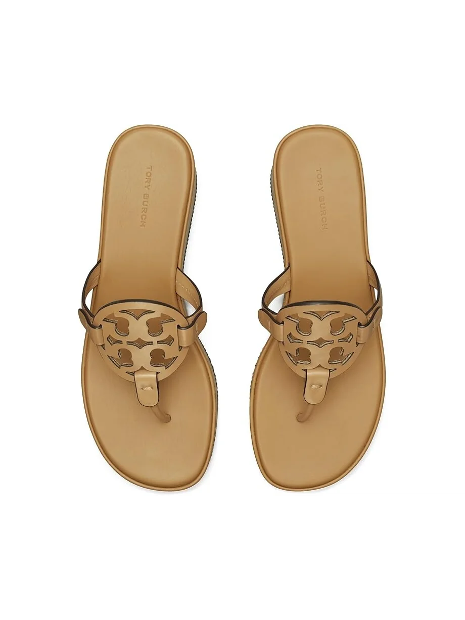 Сандалии Tory Burch Miller Wedge 25mm — изображение 2 из 4, желтый